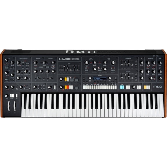 Moog Muse 8-Voice 61-Key Analog Bi-Timbral Polyphonic Synthesizer