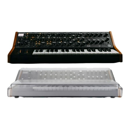 Moog Subsequent 37 37 Key Analog Synthesizer with Decksaver Trimmed Cover and Little Phatty Synthesizers