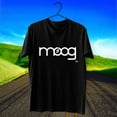 thumbnail image 1 of Moog Synthesizer Audio Logo Cotton T-Shirt USA Size S - 5XL, 1 of 2