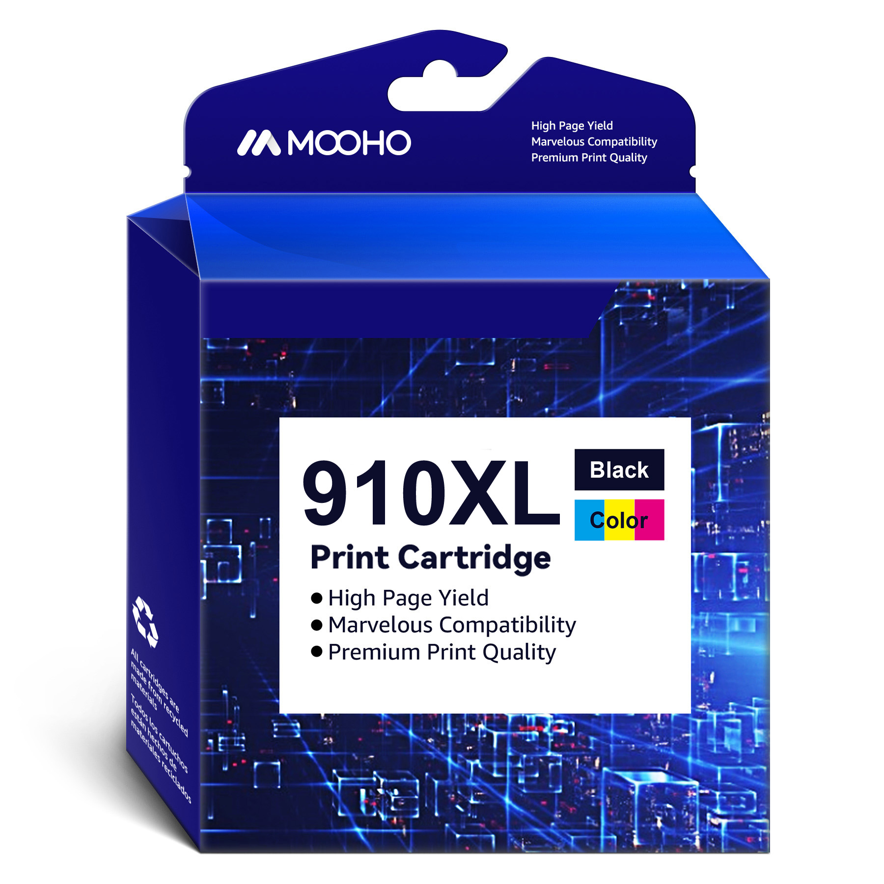 Original HP 910XL Black Highyield Ink Cartridge Works with HP