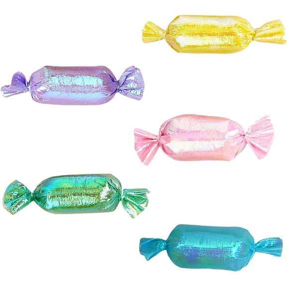 Mooipur 5 PCS Fun Catnip Cat Toys for Indoor Cats to Keep Them Busy, Soft Plush with Crinkle Outer, Interactive Kicker Toys for Kitten Exercise, Chewing & Biting