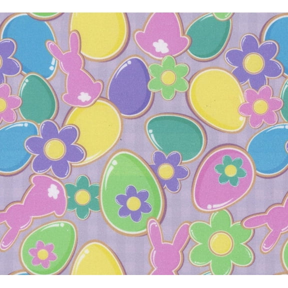 Mook Fabrics Easter Egg Cookies 100% Cotton Price per Yard