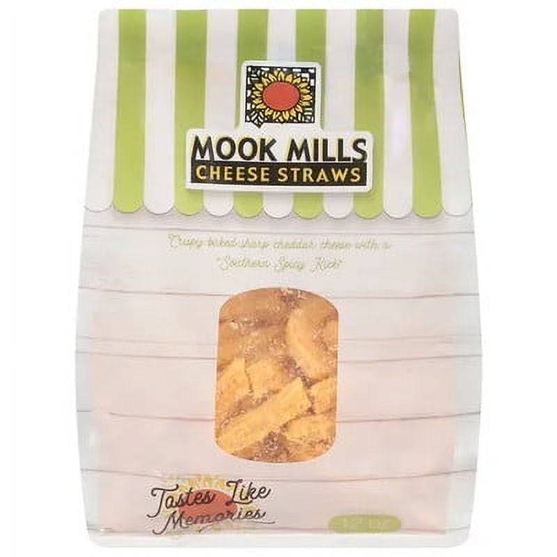 Mook Mills Cheese Straws Crackers 12 oz (Pack of 12)