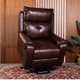 thumbnail image 1 of Mook Power Lift Chair Recliners - Red Brown, 1 of 5