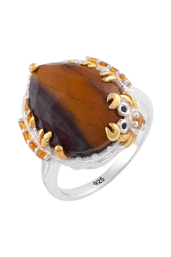 Mookaite Gemstone Ring