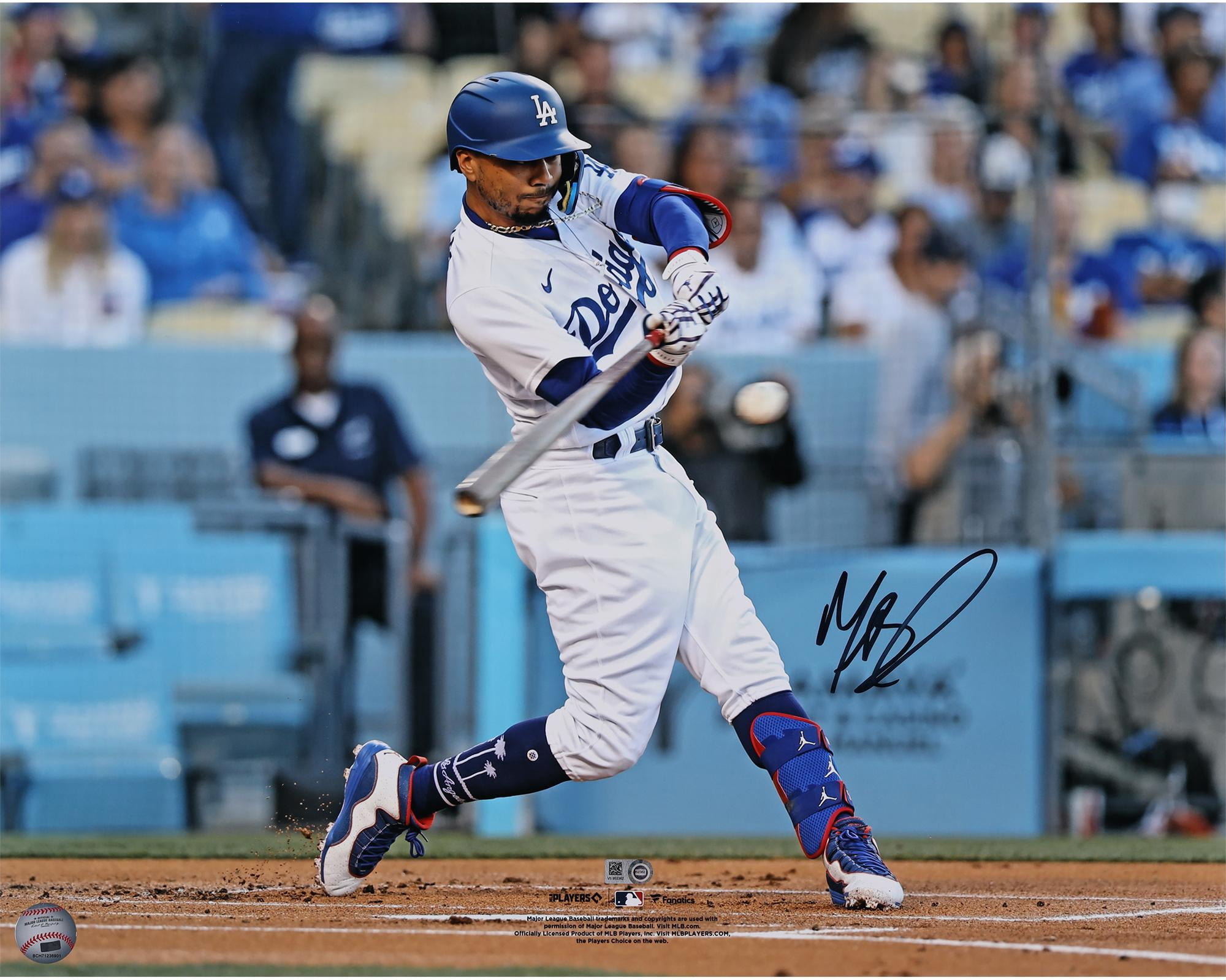 Mookie Betts Los Angeles Dodgers Autographed 16