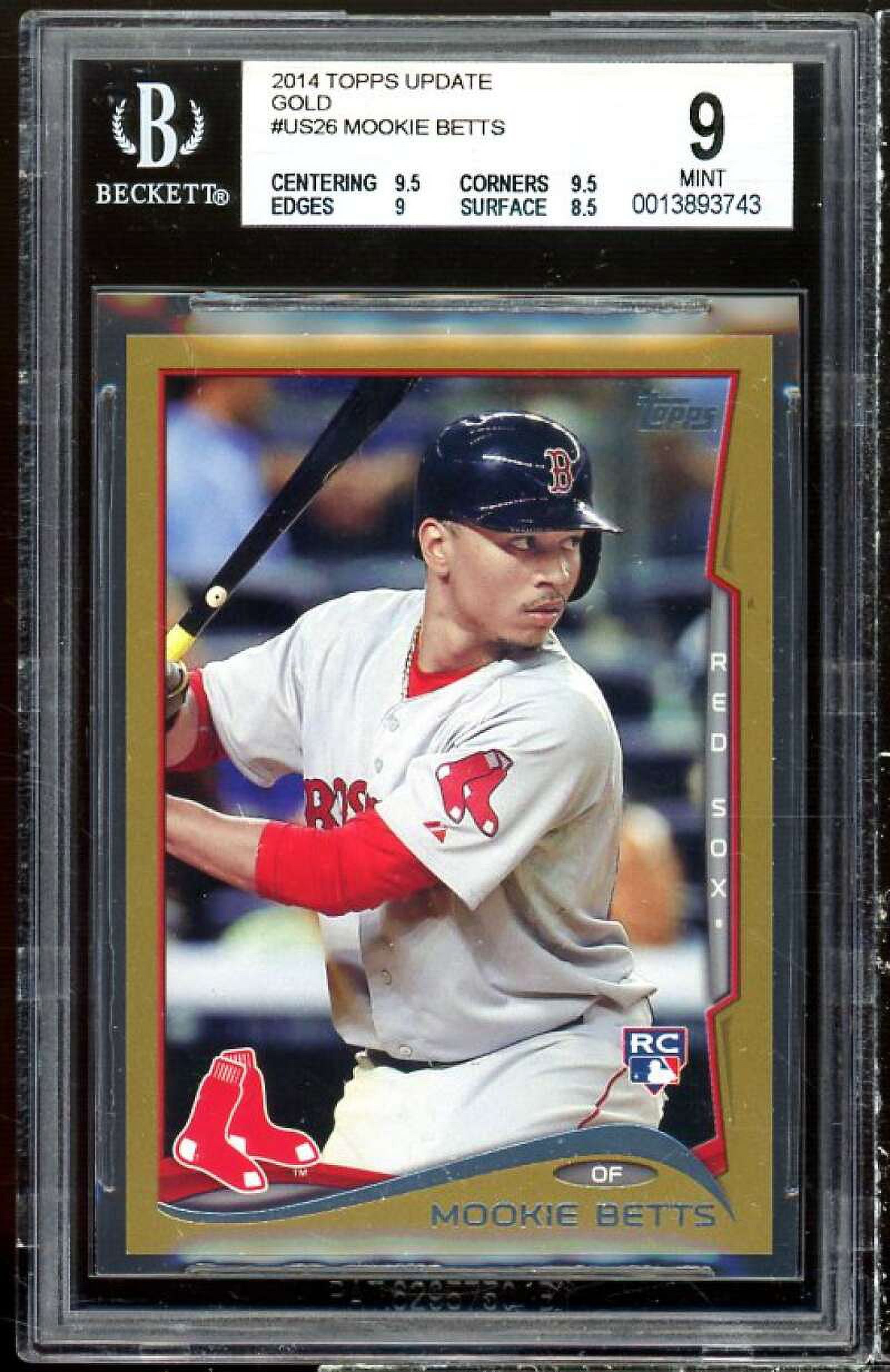 Mookie Betts Gold /10 high quality