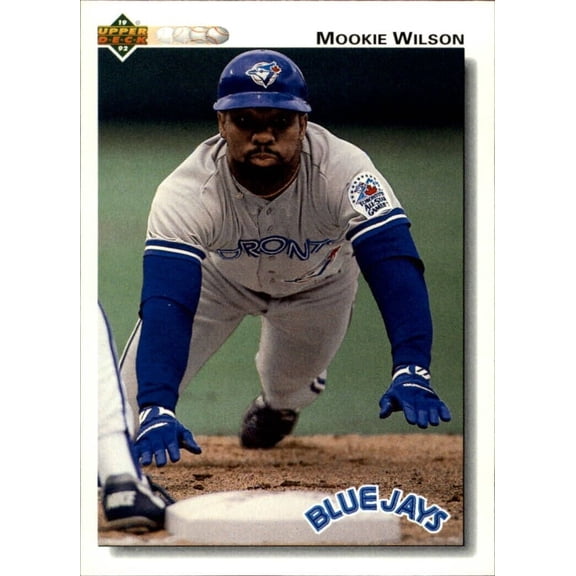 Mookie Wilson 1992 Upper Deck MLB #391 Baseball Card Toronto Blue Jays