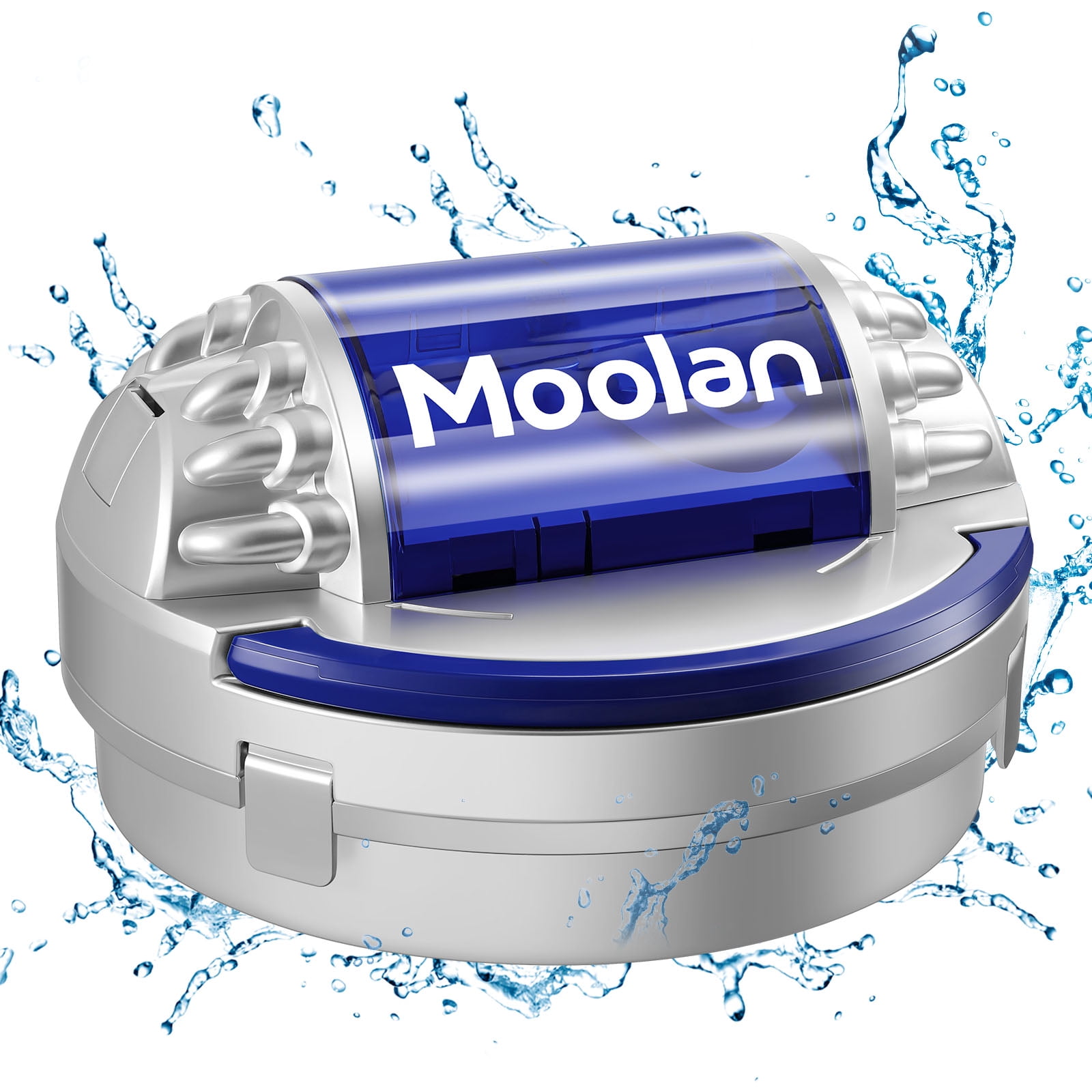 Moolan Pool Cleaner Robot, Cordless Pool Vacuum Cleaners Lasts 120 Mins