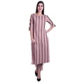 thumbnail image 1 of Moomaya 2-Piece Womens Cotton Printed Kurta Pant Set Indian Dress Ethnic Set, 1 of 7