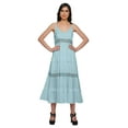 thumbnail image 1 of Moomaya Adjustable Spaghetti Straps For Women Plus Size Sleeveless Maxi Dress, 1 of 6