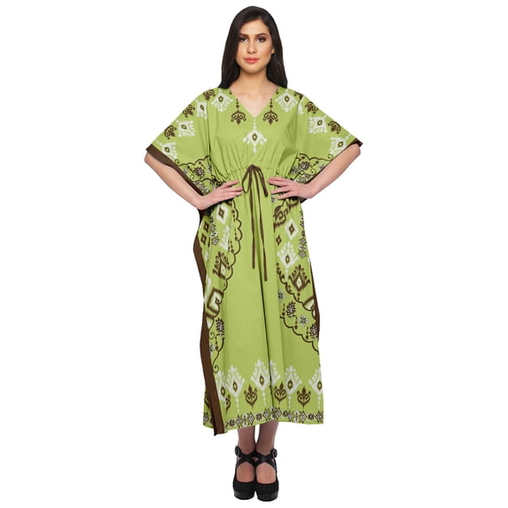 Moomaya Beach Kaftan Bikini Cover Up WoMen's Long Maxi Caftan Dresses For Women