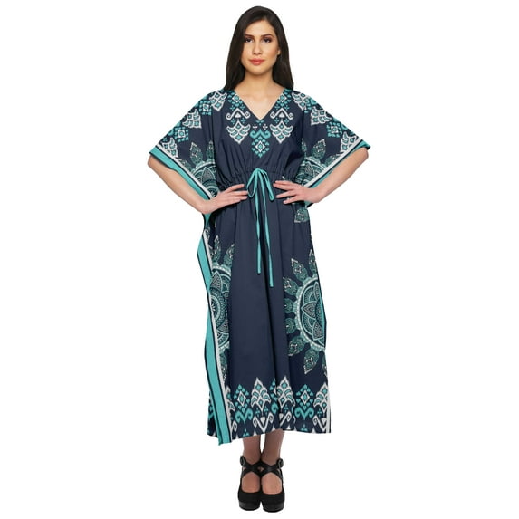 Moomaya Beach Kaftan Bikini Cover Up WoMen's Long Maxi Caftan Dresses For Women