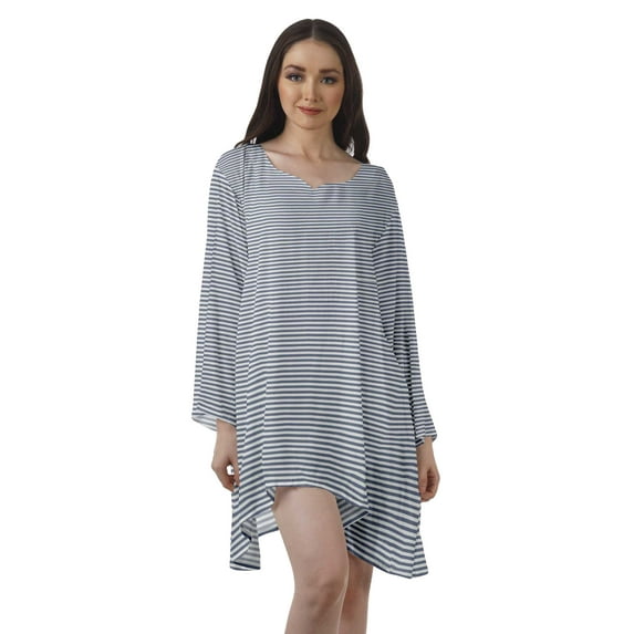 Moomaya Casual Dresses Women Rayon Womens Long Sleeve Mini Dress