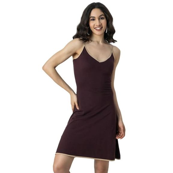 Moomaya Casuals, Sweetheart-Neck, Fit And Flare Dress, Cotton Tshirt Dress