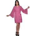 thumbnail image 1 of Moomaya Cotton Kimono Robes For Women Lightweight Solid Short Bridesmaid Robes, 1 of 7