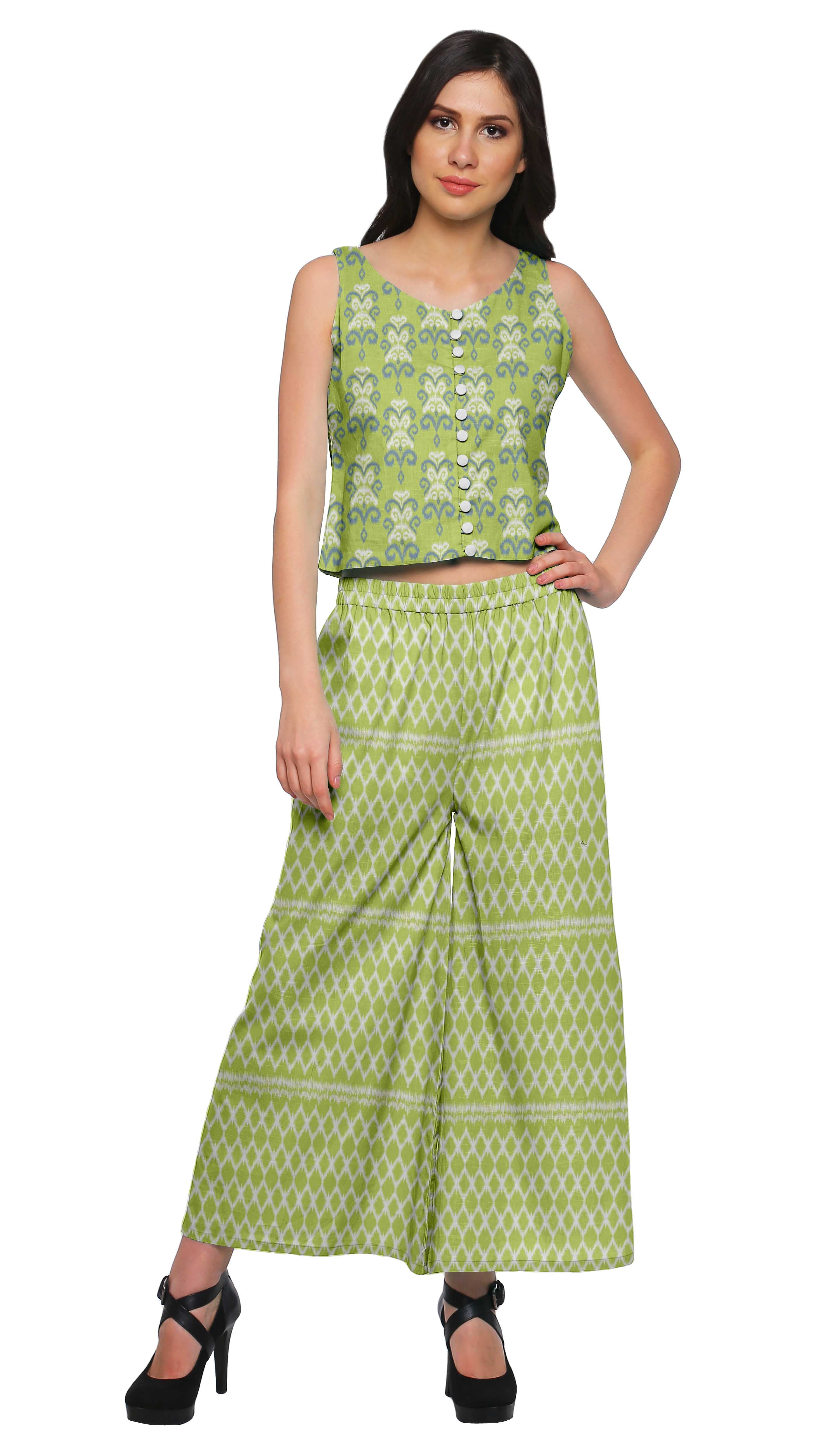Moomaya Indian Palazzo Kurta Set Giacca per Usura Donne Party L'Usura Etnica Plus Size