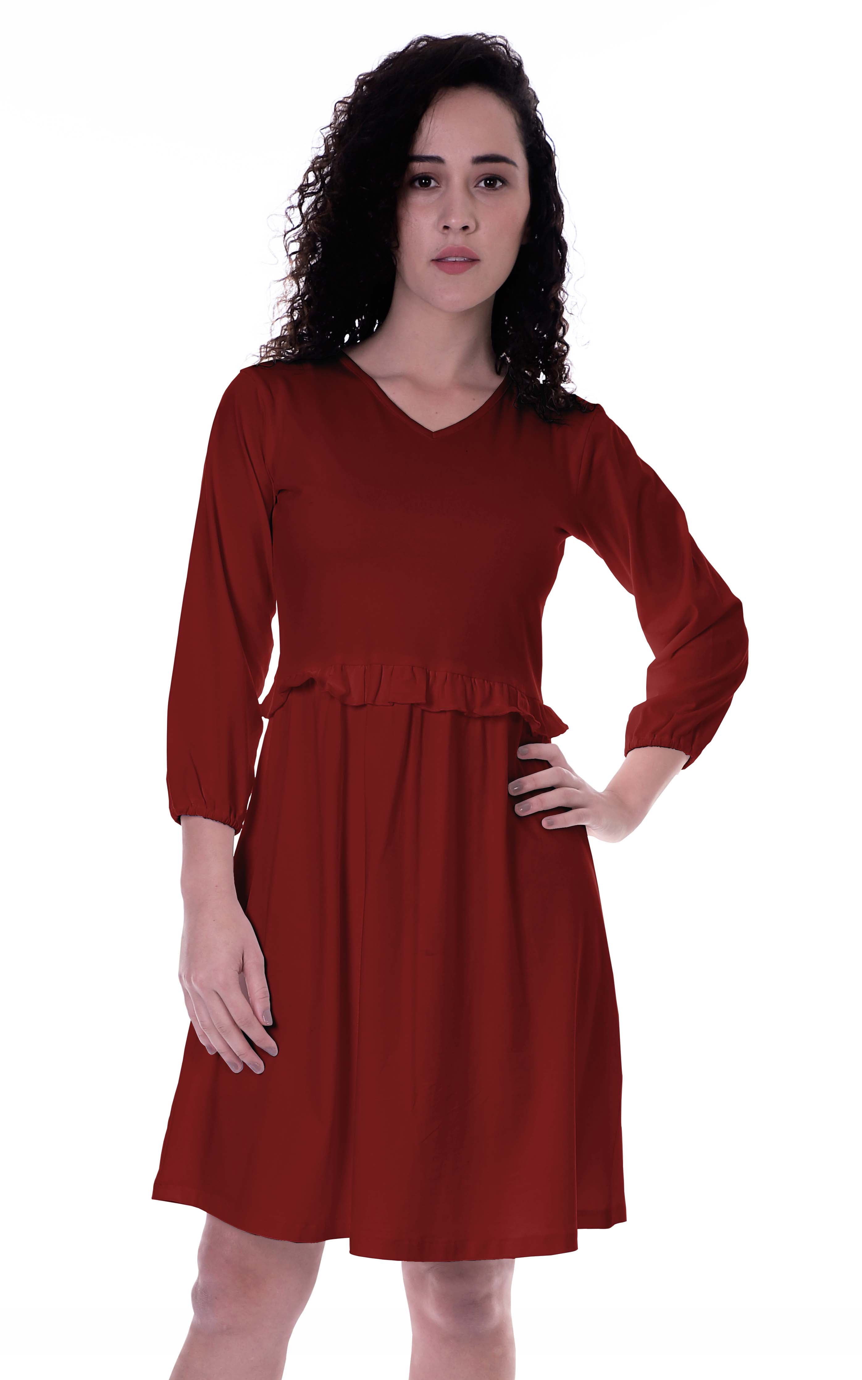 green emerald velvet dress Midi Dress Sewing Pattern 'Heather' main image 1