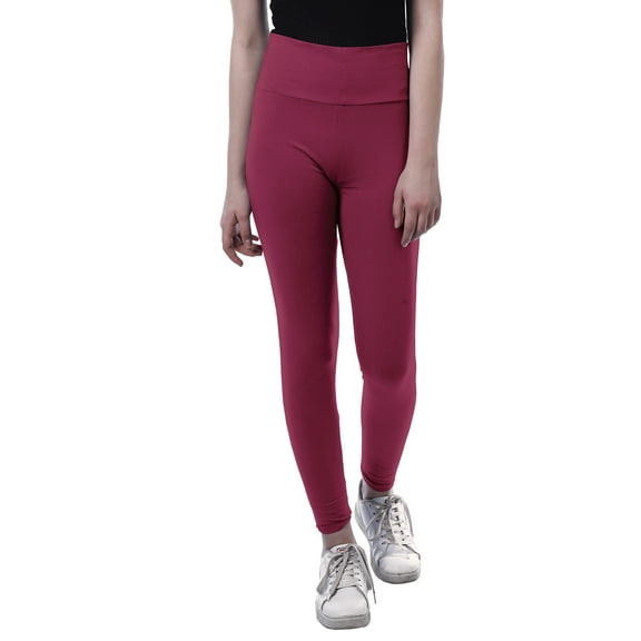 Moomaya High Waist Leggings For Womens Pull On Soft Running Yoga Pants-JQ