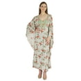 thumbnail image 1 of Moomaya Kimono Maxi Dress Printed Long Kaftan For Women Cover-Up Caftan Beach Resort Dress, 1 of 7