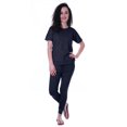 thumbnail image 1 of Moomaya Nightwear Set Heart Embroidered Top Slim fit Plain Pyjamas Cotton Sleepwear 2 Piece Nightwear Nightdress, 1 of 7