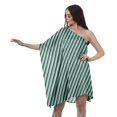 thumbnail image 1 of Moomaya One Shoulder Maxi Dresses Women Printed Plus Size Kaftan Beach Dress, 1 of 6