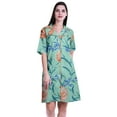 thumbnail image 1 of Moomaya Plus Size Shirts For Women Printed Button Down Shirts Summer Dress-S-XXL, 1 of 6