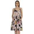 thumbnail image 1 of Moomaya Printed Adjustable Spaghetti Strap Dress For Women Summer Midi Dress with Pockets, 1 of 7