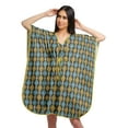 thumbnail image 1 of Moomaya Printed Bikini Coverup Caftan Dress Kaftan Dresses For Women Plus Size, 1 of 6