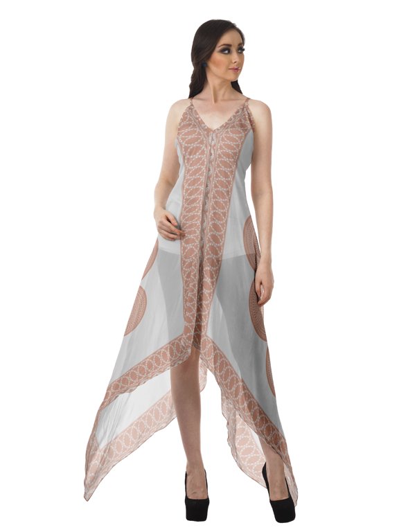 Printed Boho Backless Dress Summer V Neck Halter Dresses Women