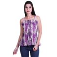 thumbnail image 1 of Moomaya Printed Casual Frill Smoked Full Buttoned Closure Women Fitted Crop Top, 1 of 5