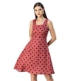 thumbnail image 1 of Moomaya Printed Cotton Sleeveless Fit And Flare Dress - Women's Summer Dress, 1 of 9