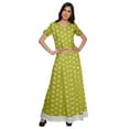 thumbnail image 1 of Moomaya Printed Elegant Crop Top And Long Skirt Set Ethnic Dresses For Women, 1 of 6
