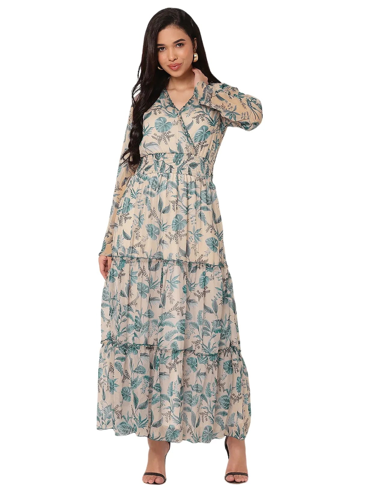 xiomara floral print long sleeve cotton dress Madewell Xiomara Floral Print Long Sleeve Cotton Dress