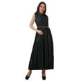thumbnail image 1 of Moomaya Printed Long Sundresses Women Rayon Sleeveless Summer Dress, 1 of 5