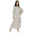 thumbnail image 1 of Moomaya Printed MaxiDress KaftanFor Women Nightgown Bikini Cover Up Plus Size Caftan, 1 of 6