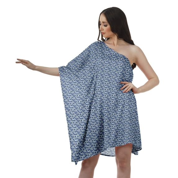 Moomaya Printed Shoulder Dresses Women Cocktail Kaftan Dresses Sexy Dress