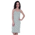 thumbnail image 1 of Moomaya Printed Spaghetti Strap Nightgown For Womens Lace V-Neck Sleepwear Nightdress, 1 of 5