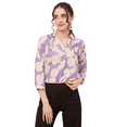 thumbnail image 1 of Moomaya Printed Tops For Women, Long Sleeve, Semi-Formal Top, 1 of 9