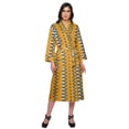 thumbnail image 1 of Moomaya Printed WoMen's Robe Dressing Gown With Pockets Bath Robe Girls, 1 of 6