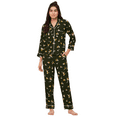 thumbnail image 1 of Moomaya Sleepwear, Printed Night Suit For Women, Two-Piece Lounge Set, 1 of 9