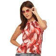 thumbnail image 1 of Moomaya Sleeveless Halter Neck Printed Loose Fit Top - Women's Summer Top, 1 of 9
