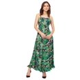 thumbnail image 1 of Moomaya Sleeveless Sweetheart Neck Printed Dress - Women's Elegant A-Line Dress, 1 of 9