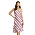 thumbnail image 1 of Moomaya Sleeveless V Neck A-Line Printed Rayon Dress - Women's Elegant Dress, 1 of 9