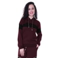 thumbnail image 1 of Moomaya Solid Casual Hoodie Full Sleeve Pullover Colorblock Jogger Top Sweatshirt, 1 of 7