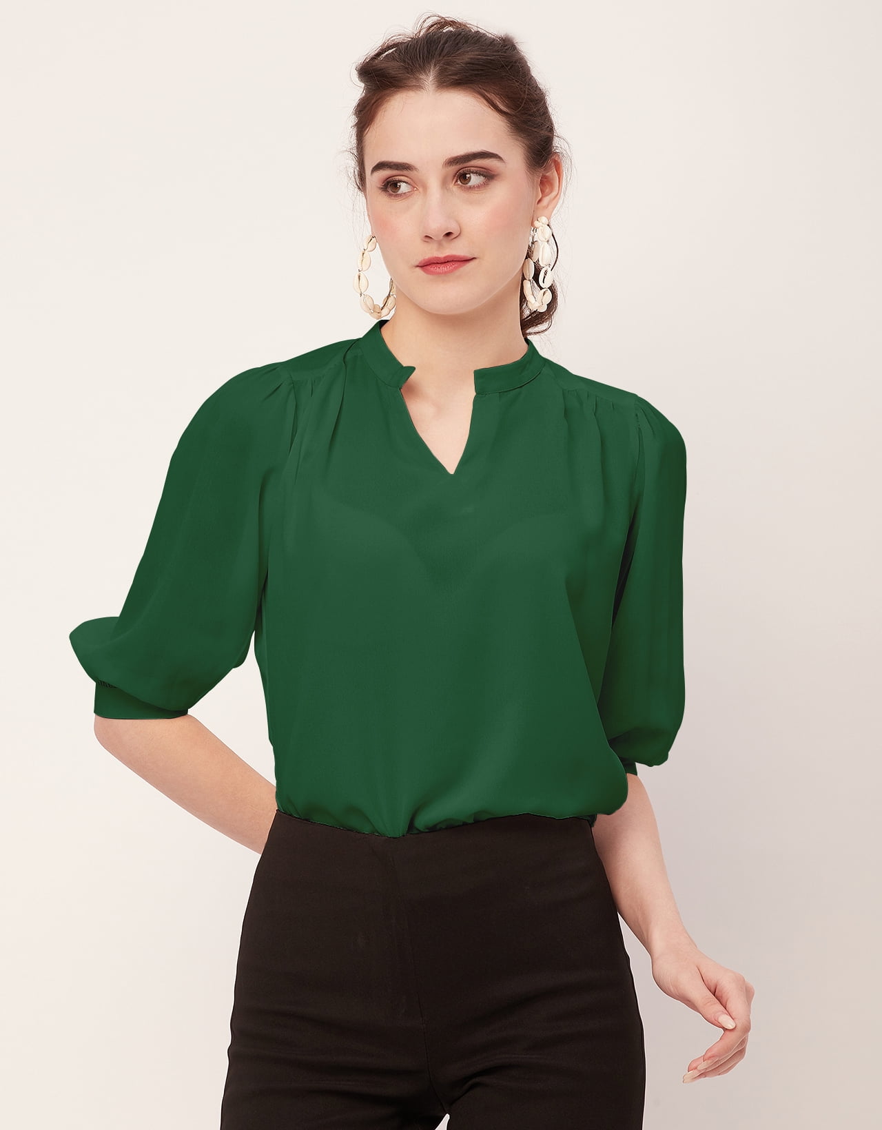 semi formal tops and pants