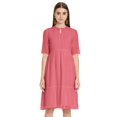 thumbnail image 1 of Moomaya Solid Tiered Dress For Women, Short Sleeve Chiffon Swing Dress, 1 of 8