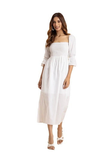 crochet dress with sleeves Cozumel Dress
