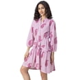 thumbnail image 1 of Moomaya Summer Dress For Women's, Long Sleeve, Paisley Print Dress, 1 of 9