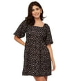 thumbnail image 1 of Moomaya Whimsical Printed Short Sleeve Shift Dress - Fun And Playful Day Dress, 1 of 8